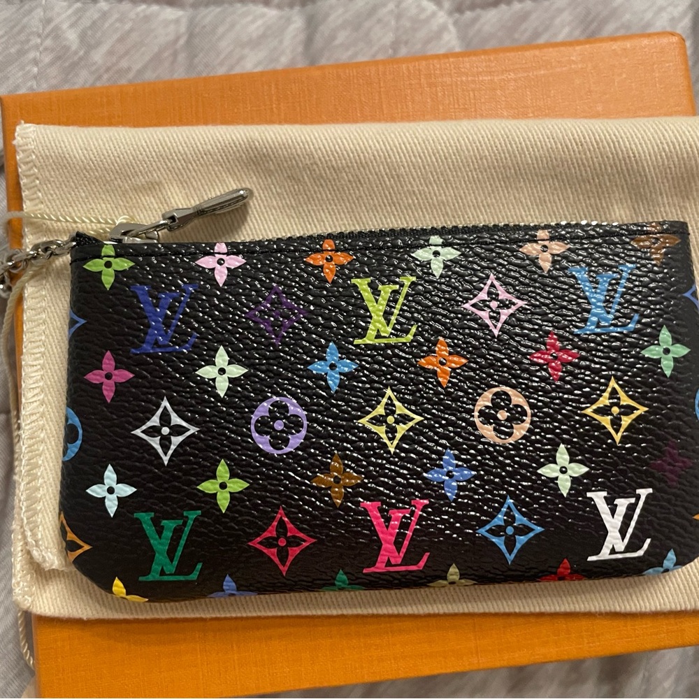 Louis Vuitton x Takashi Murakami Key Pouch